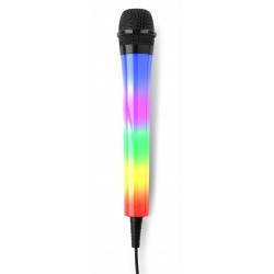 KMD-55B Micrófono karaoke con luces RGB Fenton