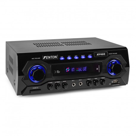 AV-460 Amplificador con reproductor multimedia Fenton