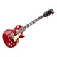 Gigkit Conjunto guitarra eléctrica LP color rojo oscuro