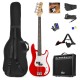 Gigkit Conjunto bajo eléctrico color rojo