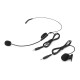 WM-55B Micrófono de petaca inalámbrico UHF dual