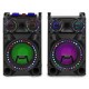 VS-12 Pareja de altavoces activos 12" bluetooth, LEDs