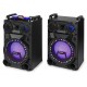 VS-12 Pareja de altavoces activos 12" bluetooth, LEDs