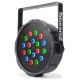 BeamZ 118B Foco Par plano 18x1W LEDs RGB con batería